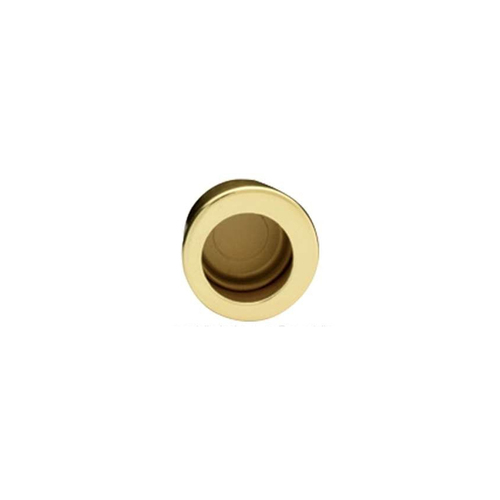 Manital ART56 Sliding Door Round Edge Pull Polished Brass 56-OTL