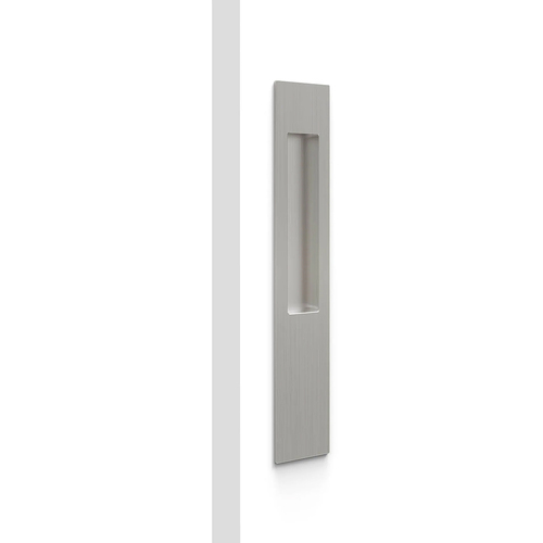 Mardeco M Series Long Plate Flush Pull Brushed Nickel BN8102
