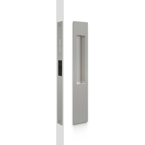 Restocking Soon: ETA End June - Mardeco M Series Flush Pull Snib Lock Set Brushed Nickel BN8105/SET