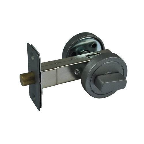 Nidus Door Round Privacy Snib Turn with Privacy Bolt 43mm Gunmetal Grey BPRI-1-GMG