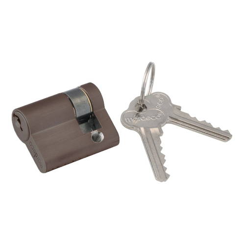 Mardeco 'M' Series C4 Euro Cylinder 3 Pin to the Center 39mm Bronze for BR8104/SET Euro Lock BR8500/39