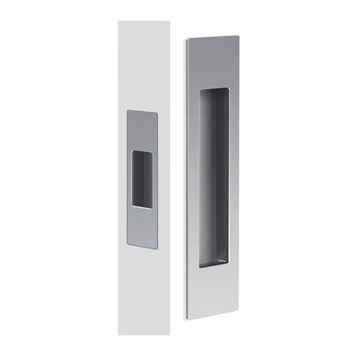 Mardeco 'M' Series Flush Pull Passage Set Brushed Satin Chrome BSC8008/Set
