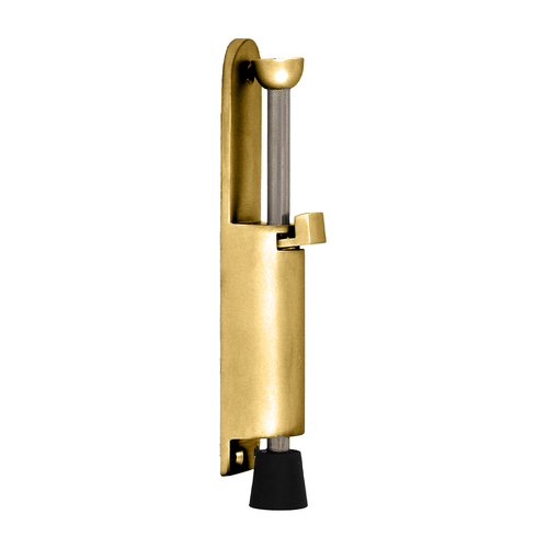 Nidus Plunger Type 1 Door Stop 152mm Polished Brass DSPL1-PB
