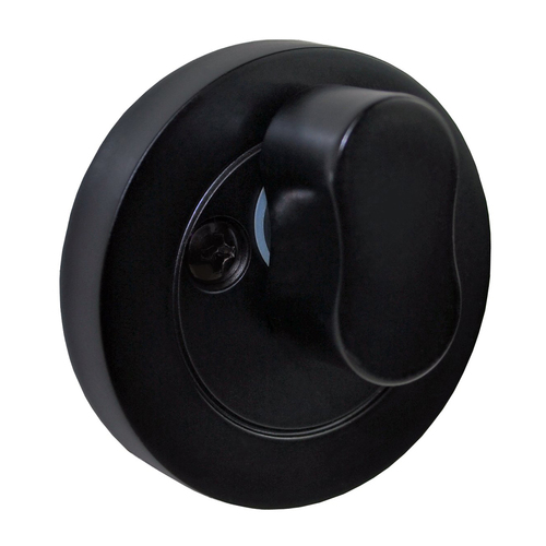 Nidus Eurobolt Round Single Cylinder with Turn Matt Black EDB1-BLV