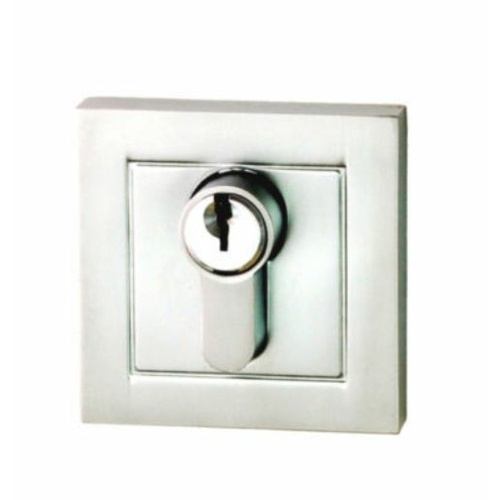 Nidus EDBSQCPV Door Lock Eurobolt Deadbolt Polish Chrome Double Cylinder Square