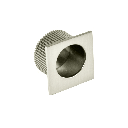 Nidus Fingerpull Square 24mm Brushed Nickel FINGERPULL-SQ-BN