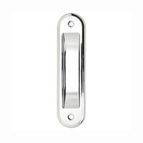 Nidus Radius Corner Flush Pull Polished Chrome FPRADCP