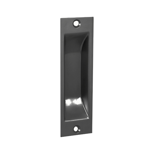 Nidus Rectangular Flush Pull 113x33mm Matt Black FPREC-BL