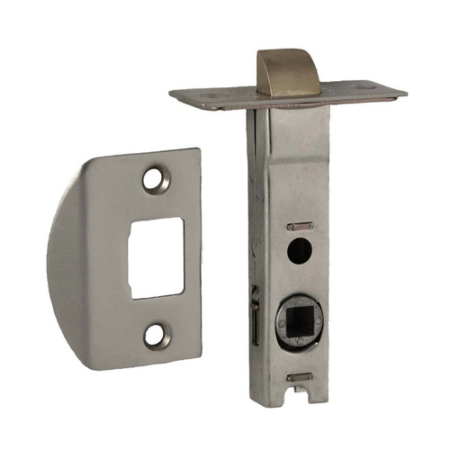 Nidus Tubular Latch 60mm Backset Satin Chrome LATTUBR-SC