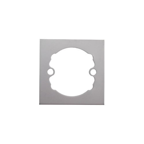 Nidus Door Handle Spacer Rings Square 62x62mm Satin Chrome MSQSPACERSC