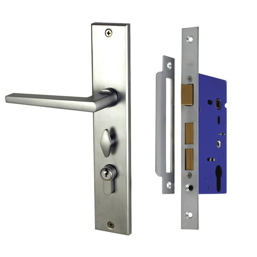 Nidus OZI 1 Mortice Door Lock Marino Lever Combo CLP-MAR-OL-SC Left Hand