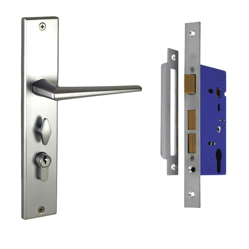 Nidus Ozi-1 Rialto Mortice Door Lever Lock Combo Right Hand CLP-RIA-OR-SC