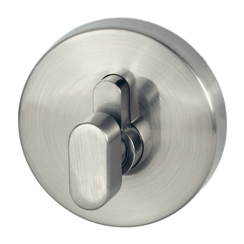 Nidus Lonsdale Round Eurobolt Single Cylinder 70mm Brushed Nickel P-L-EB-1-BN