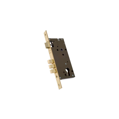 Parisi Cylinder Deadlock with Latch 45mm Polished Brass 220045PB