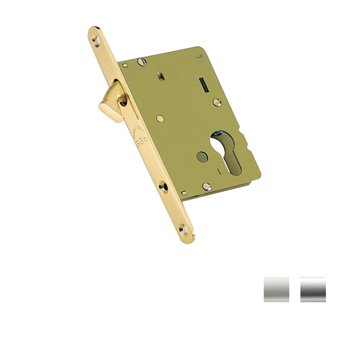 Parisi Cylinder Sliding Door Lock 2300 - Available in Various Finishes and Sizes