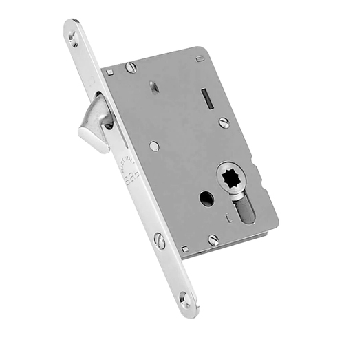 Parisi Privacy Sliding Door Lock 30mm Chrome Plate 230630CP