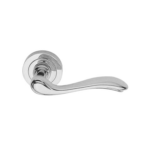 Out of Stock: ETA End July - Parisi 7041CP Apollo Lever on Rose Passage Set Chrome Plate