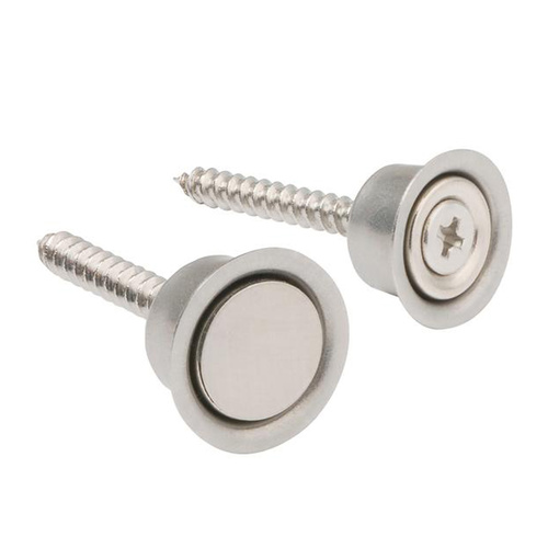 Precision Concealed Magnetic Catch Light Duty Stainless Steel PLS12PRO-SS