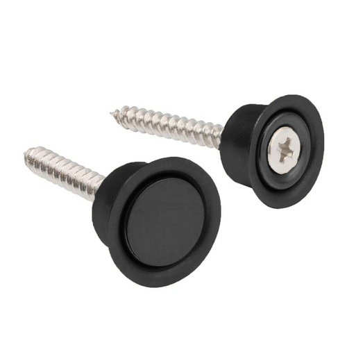 Precision Concealed Magnetic Catch Medium Duty Black PLS24PRO-BLK