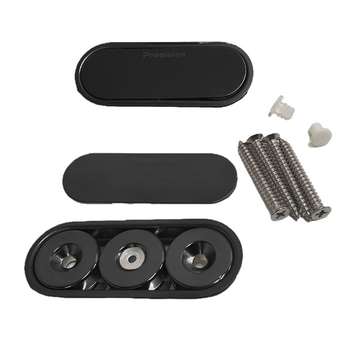 Precision Concealed Magnetic Catch Extra Heavy Duty Black PLS24PRO/XHD-BLK