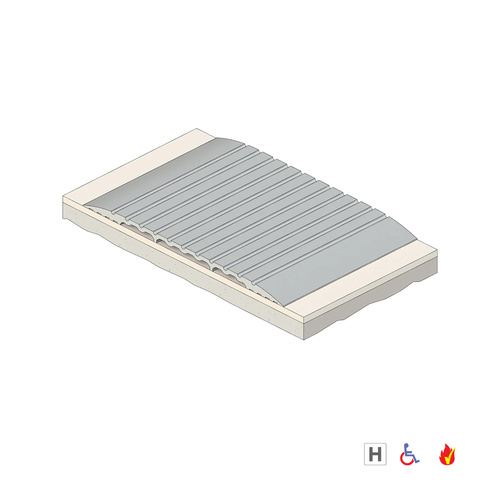 Raven RP137 Threshold Plate Silver Anodised - Available in Various Sizes