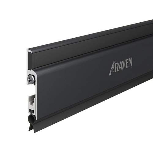Raven RP60 Automatic Door Bottom Seal 920mm Black Anodised R60BK
