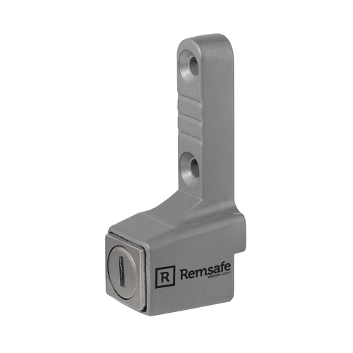 Remsafe LyLock Aluminium Sliding Window Restrictor Lock Silver LYLK-SIL