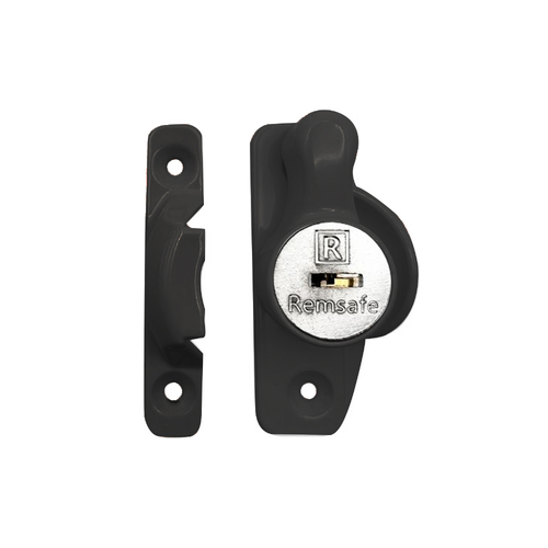 Remsafe Sash Window Lock Keyed Alike Black SWL-01 BLK