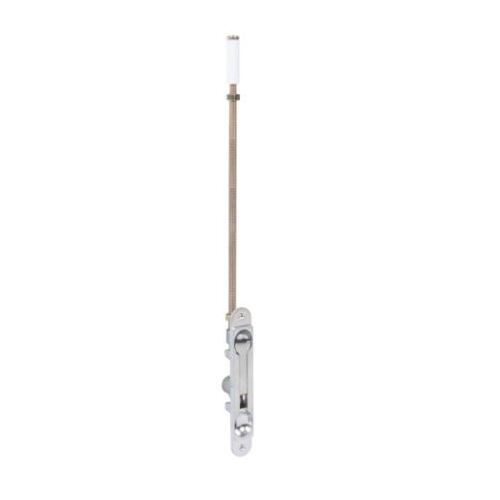 Scope Flush Bolt Tip Rod Suits Metal Frames 450mm Satin Chrome FB06.NS450SC