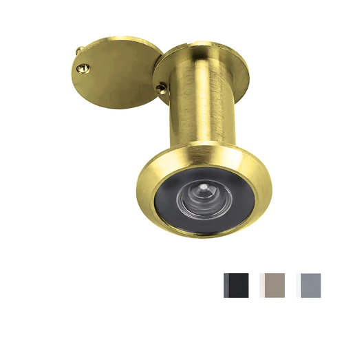 Pedret Door Viewer 200 Degree - Available in Various Finishes and Functions
