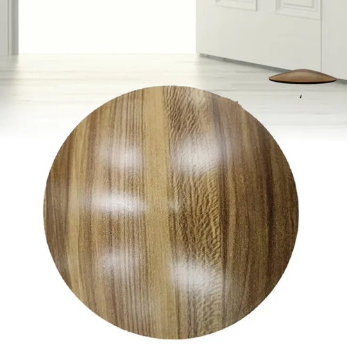 Lockton Essentials Floor Door Stopper 135mm Walnut DS132-WGW