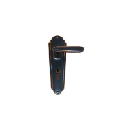 Superior Brass Lever To Suit Euro Cylinder 47.6mm Lock Antique Finish 24100A