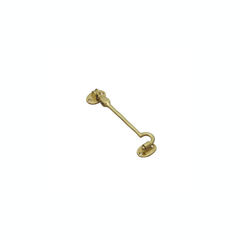 Out of Stock: ETA End May - Superior Brass 3130 Cabin Hook Polished Brass 200mm