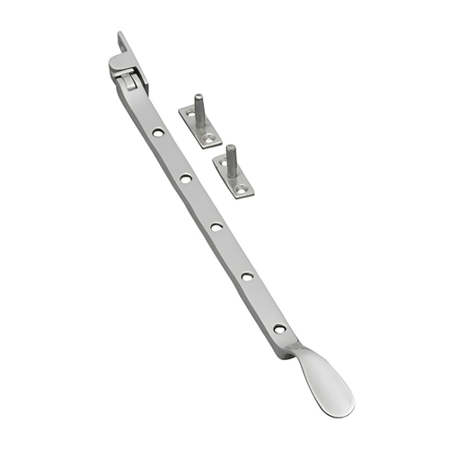 Superior Brass Window Casement Stay 330mm Polished Chrome 33016