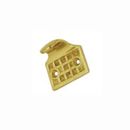 Superior Brass Window Sash Lift 38mm Polished Brass 3309