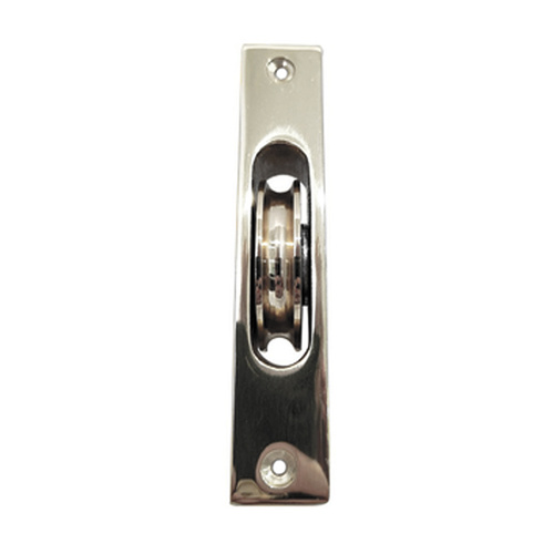 Superior Brass Sash Cord Pulley 125mm Polished Chrome 33114