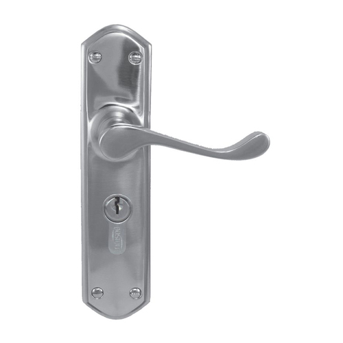 Superior Brass Colonial Design 2 Door Lever Entrance Set 47.6mm Polished Chrome 34439A