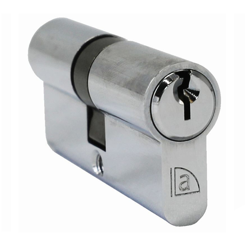 Austyle C4 5 Pin Euro Double Cylinder 65mm Chrome Plate 39144