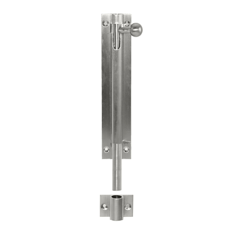 Austyle Door Barrel Bolt 25mm Throw 75x32mm Satin Chrome 44267