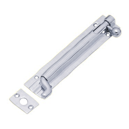 Austyle Door Barrel Bolt Offset 100x32mm Satin Chrome 44271