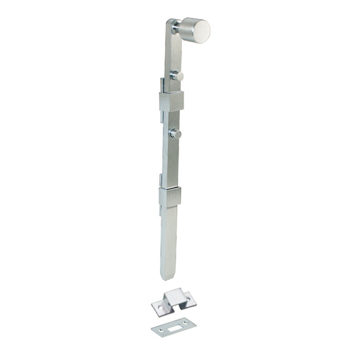 Austyle Panic Bolt Concealed Fix Solid Brass 300mm Satin Chrome 45026