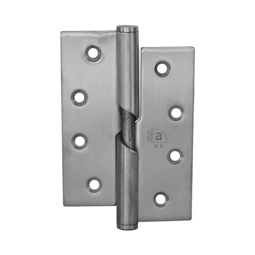 Austyle Self Closing Rising Butt Hinge Left Hand Pair 100x76mm Stainless Steel 45134