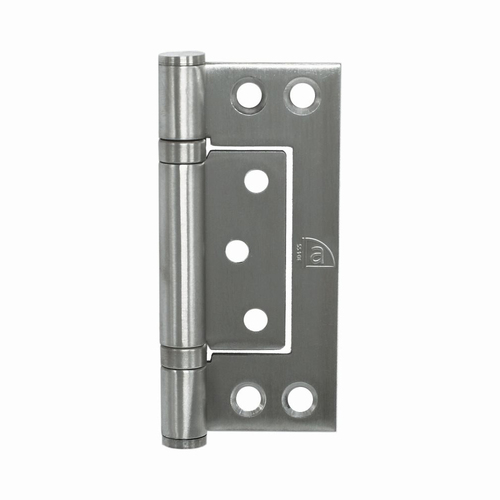 Austyle  Door Hirline Fast Fix Ball Bearing Hinge 100x47x2.5mm Satin Chrome 45144