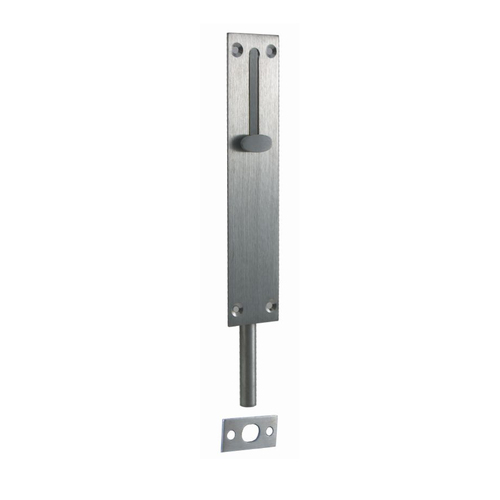 Austyle Flush Barrel Bolt Flat Keeper 150x32mm Satin Chrome 45179