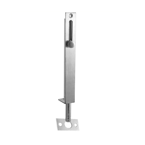 Austyle Flush Barrel Bolt Flat Keeper 75x18mm Satin Chrome 45181