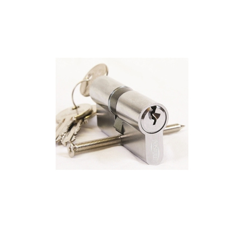 Austyle C4 Double Euro Cylinder 3 Pin  Satin Chrome 42mm 49140