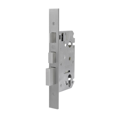 Austyle Mylock Integrated Latch Mortice Lock 60mm Satin Stainless Steel 49219