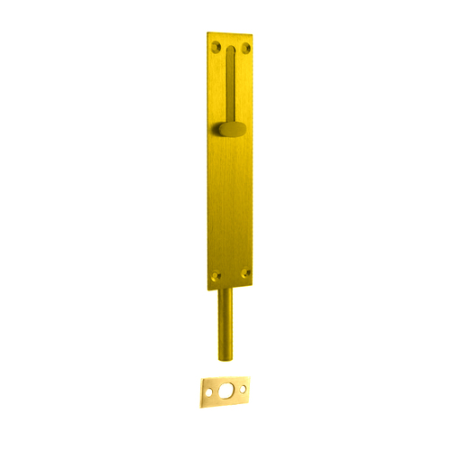 Austyle Flush Barrel Bolt Flat Keeper 150x32mm Polished Brass 5179