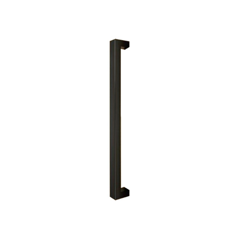 Out of Stock: ETA Early September - Austyle Entrance Square Handle 316 Grade Black Stainless Steel 600mm 53855