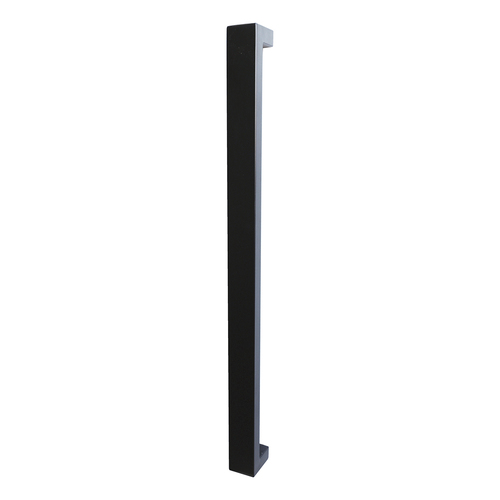 Austyle Entrance Square Door Pull Handle Back to Back 600mm Black 53996